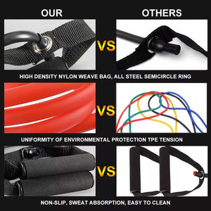 120cm Yoga Pull Rope Elastic Resistance Bands