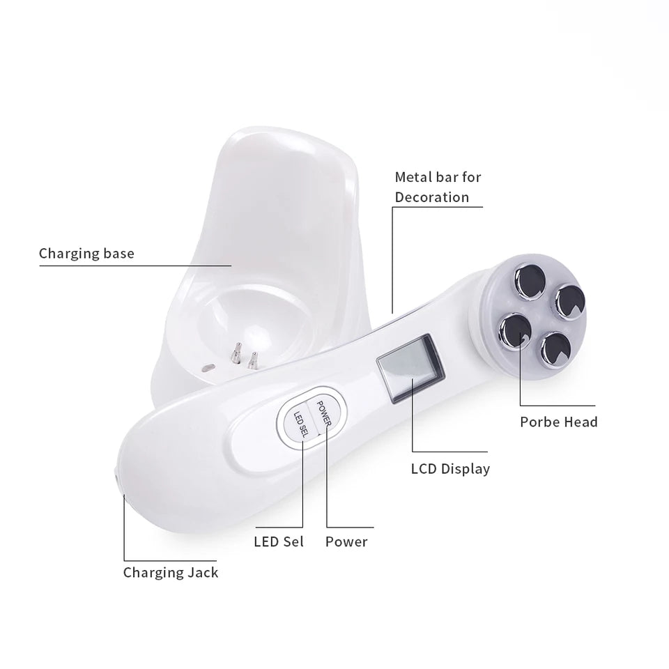 5in1 RF & EMS Radio Mesotherapy Electroporation Face Beauty Pen